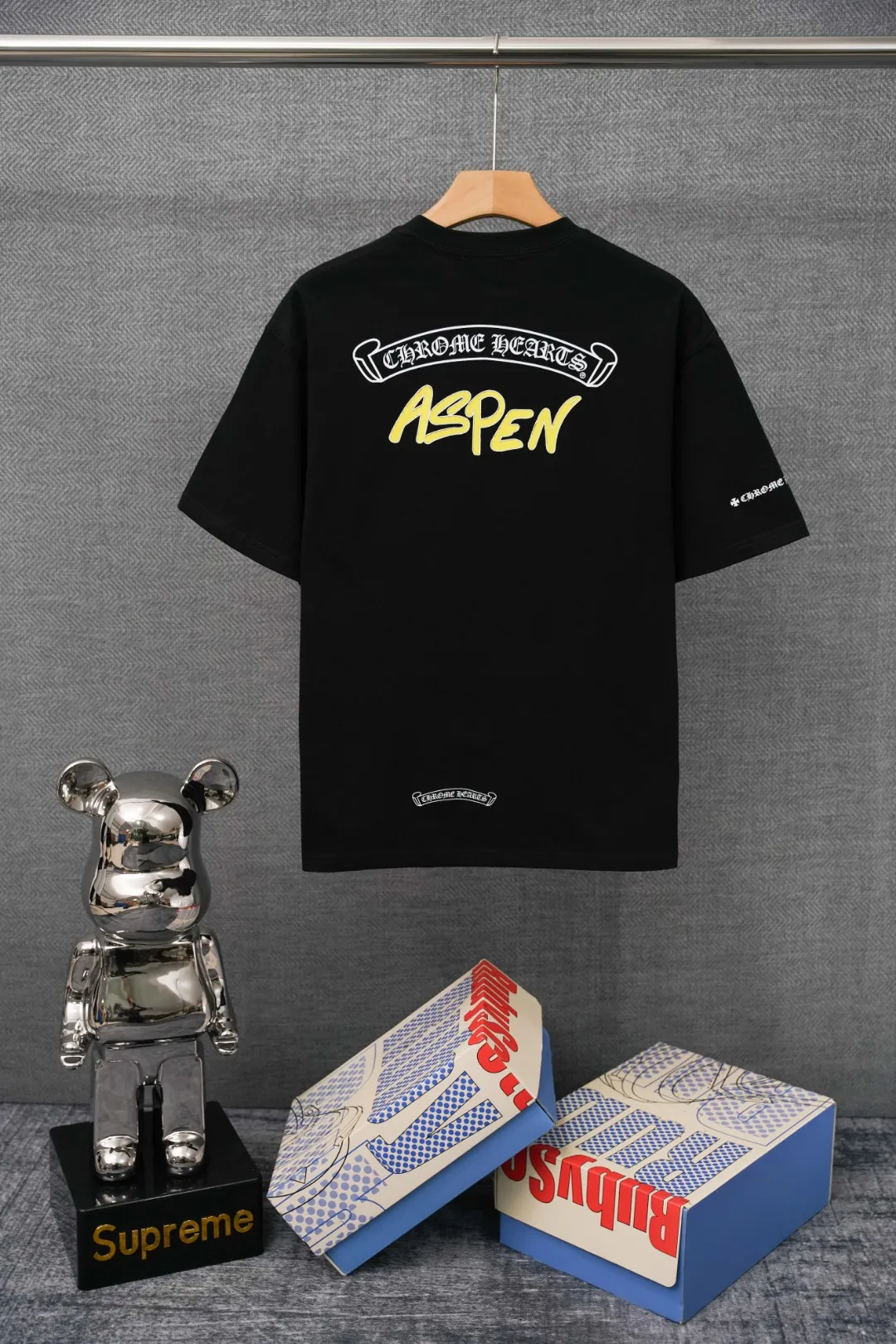 KT 06 63 Chrome Hearts T ， ， Black White S-XL